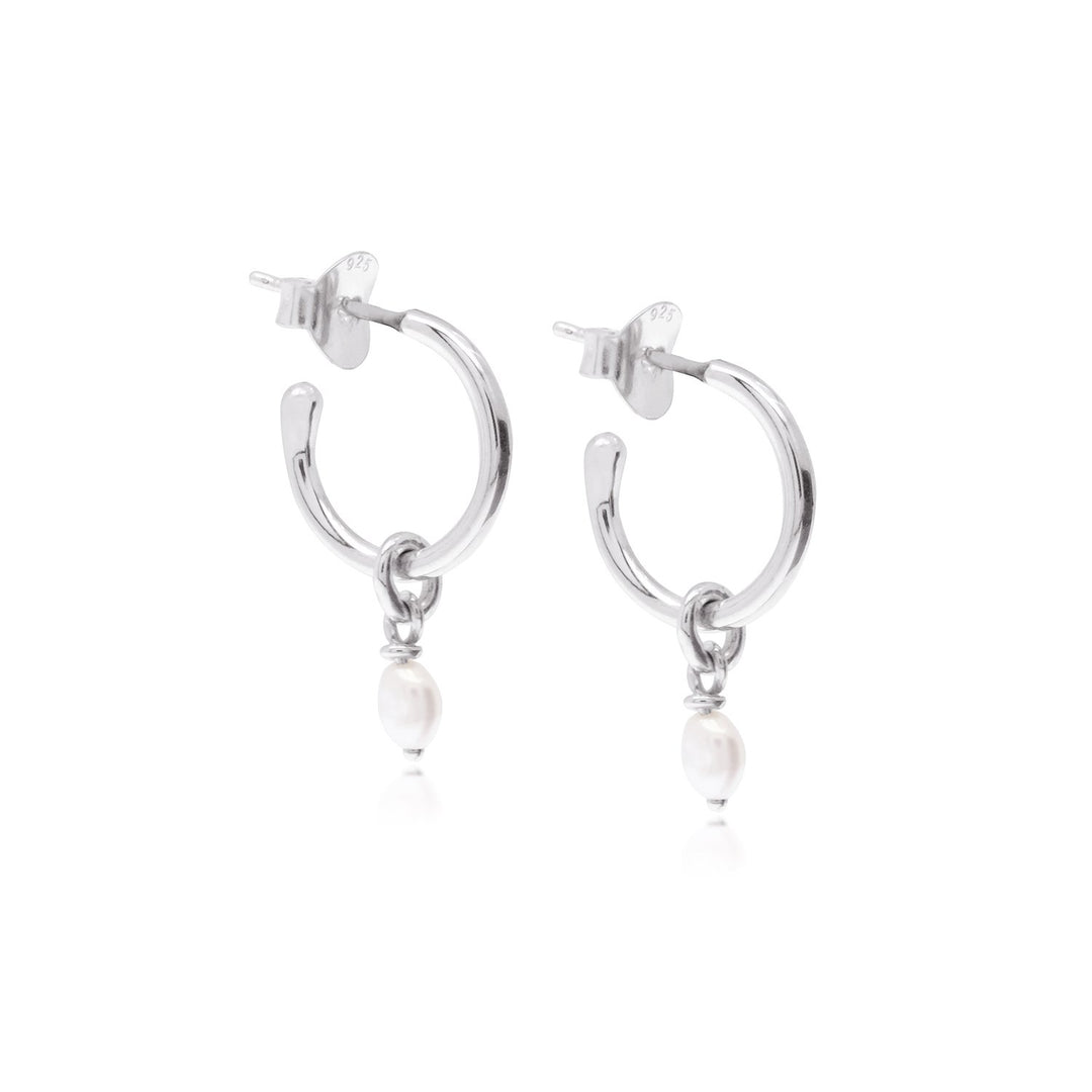 Caja Jewellery - Stg Mini Margot Pearl Hoops