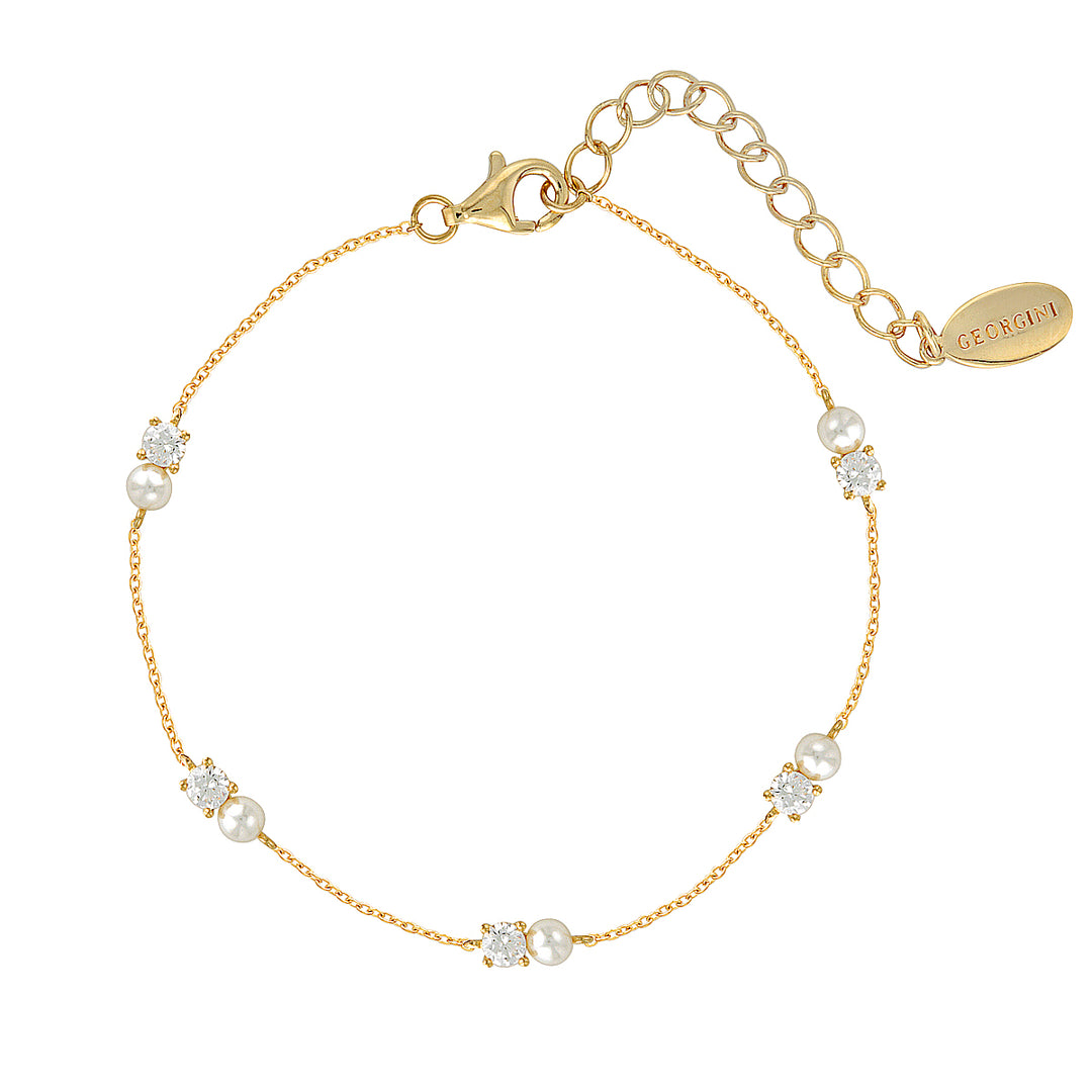 Georgini - Noel Nights Snow Drop Bracelet - Gold Plated