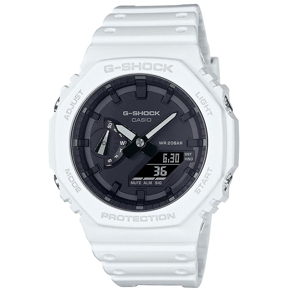 G Shock - White Carbon Core