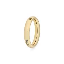 Qudo - Famosa - Narrow Base Ring - Size 50
