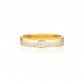 Georgini - Stellar Lights Gold Plated Orion Ring - Size 8