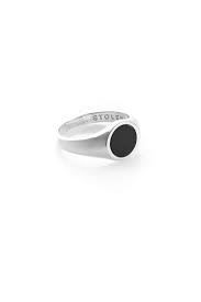 Stolen Girlfriends Club - Members Only Ring - Size N - Onyx