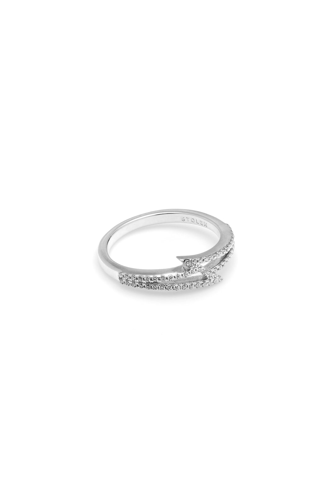 Stolen Girlfriends Club - Dusted Bolt Ring - Size M