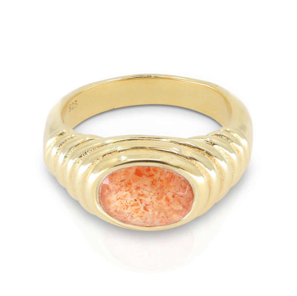 Tonimay - Iris Sunstone Gold Ring - Size 6