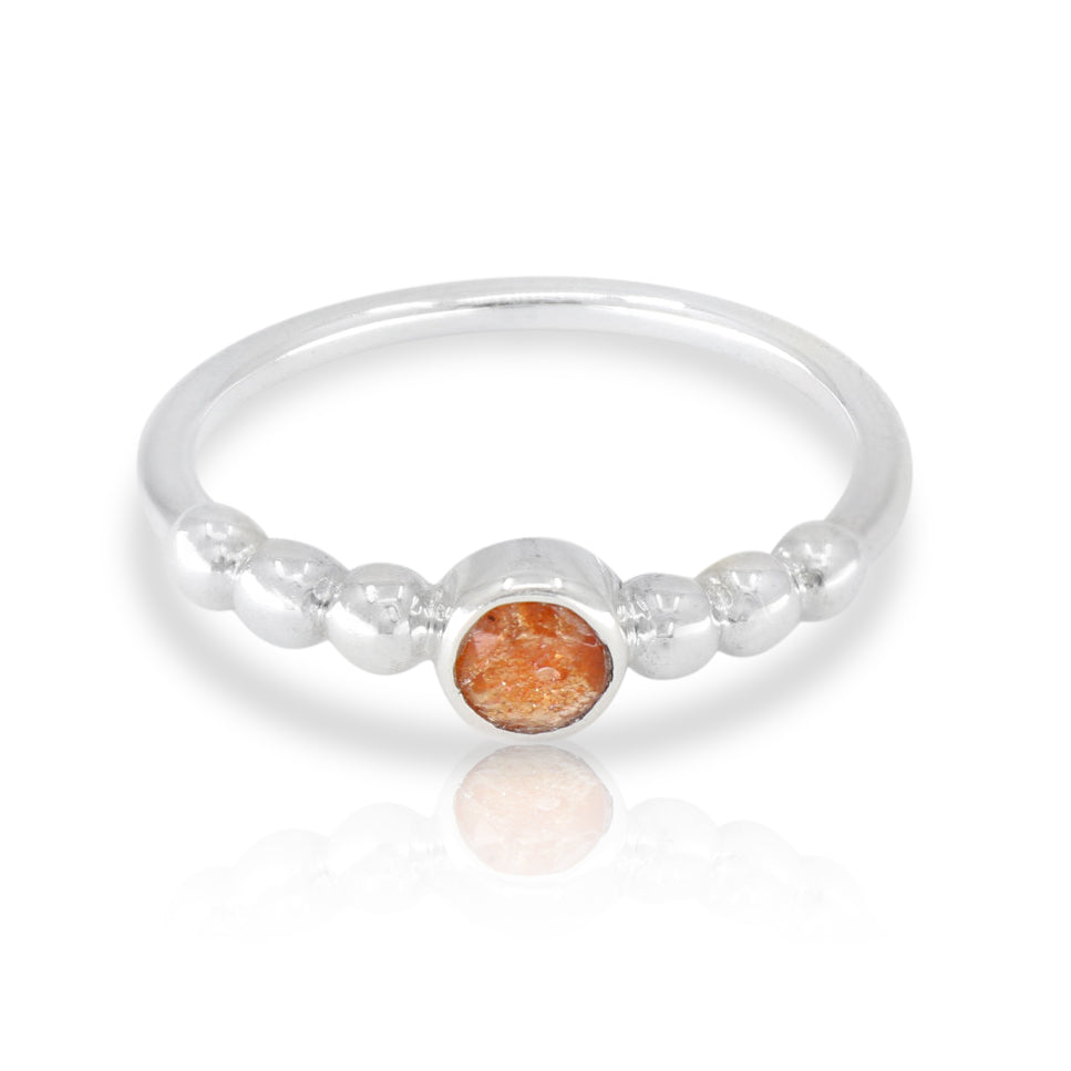 Tonimay - Bella Sunstone Silver Stacker - Size 7