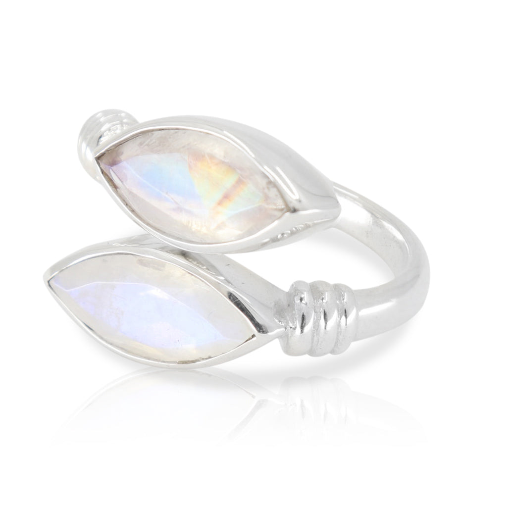 Tonimay - Medusa Moonstone Silver Ring - Size 8