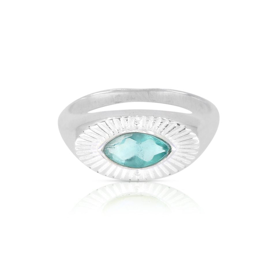 Tonimay - Radiance Apatite Silver Ring - Size 7