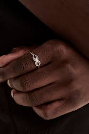 Stolen Girlfriends Club - Micro Spider Ring - Size N