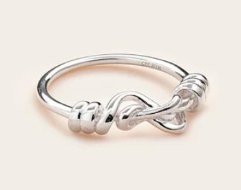 Whistle & Pop - Trailblazer Elegant Eight Ring - Stg Silver - Size 62