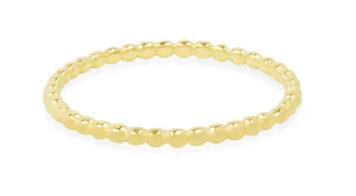 Caja - Solaris Ring - Gold Plated - Size 7