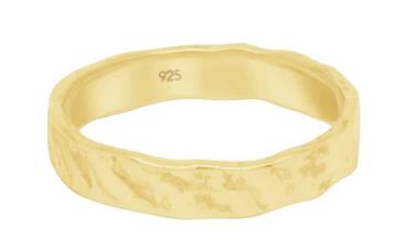 Caja - Drifter Ring - Gold Plated - Size 7