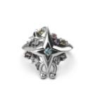 Stolen Girlfriends Club - Cosmic Punk Cluster Ring - Size Q