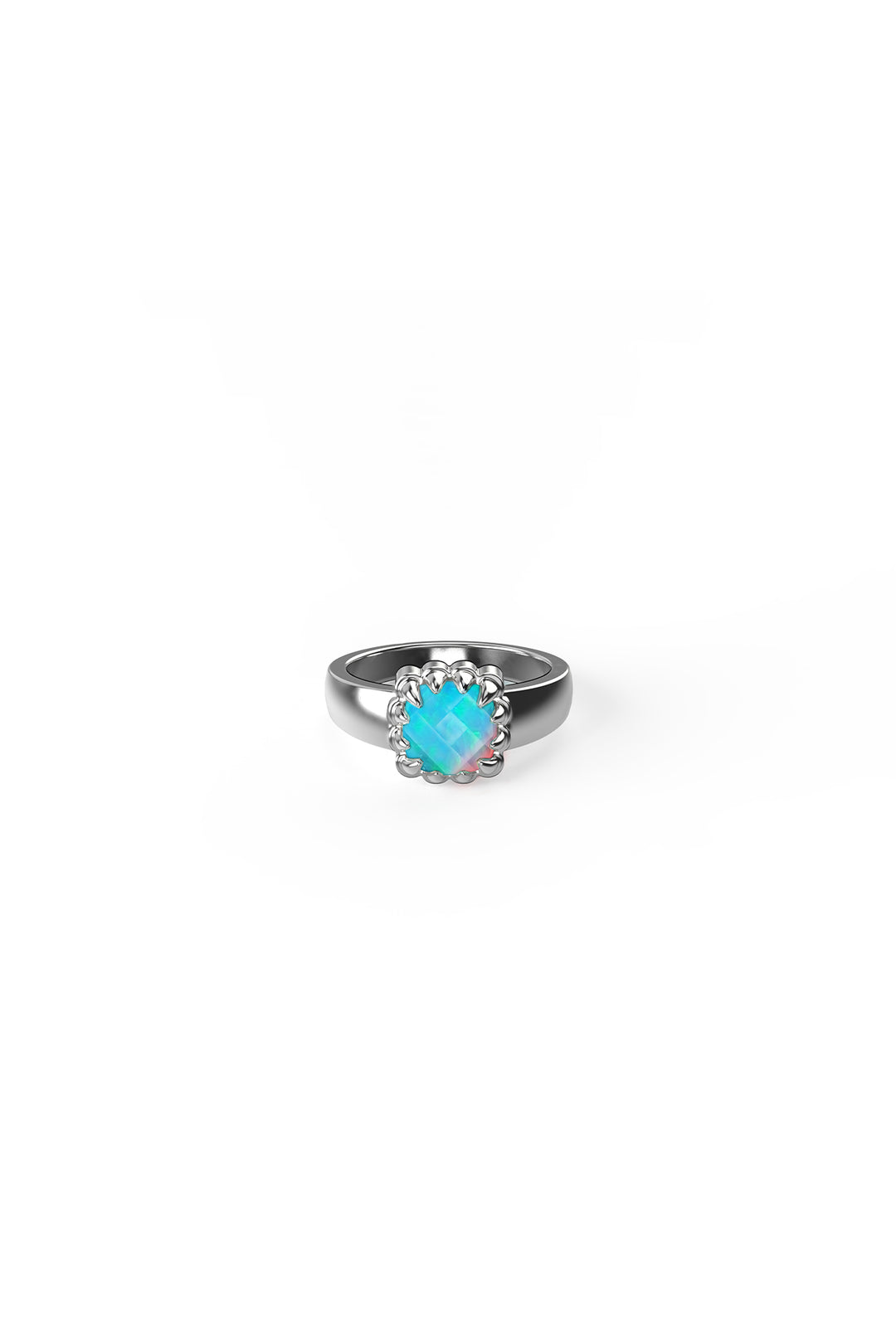 Stolen Girlfriends Club - Baby Claw Ring - Bello Opal - Size Q