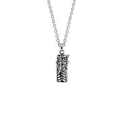 Evolve - Silver Fern Locket With Chain