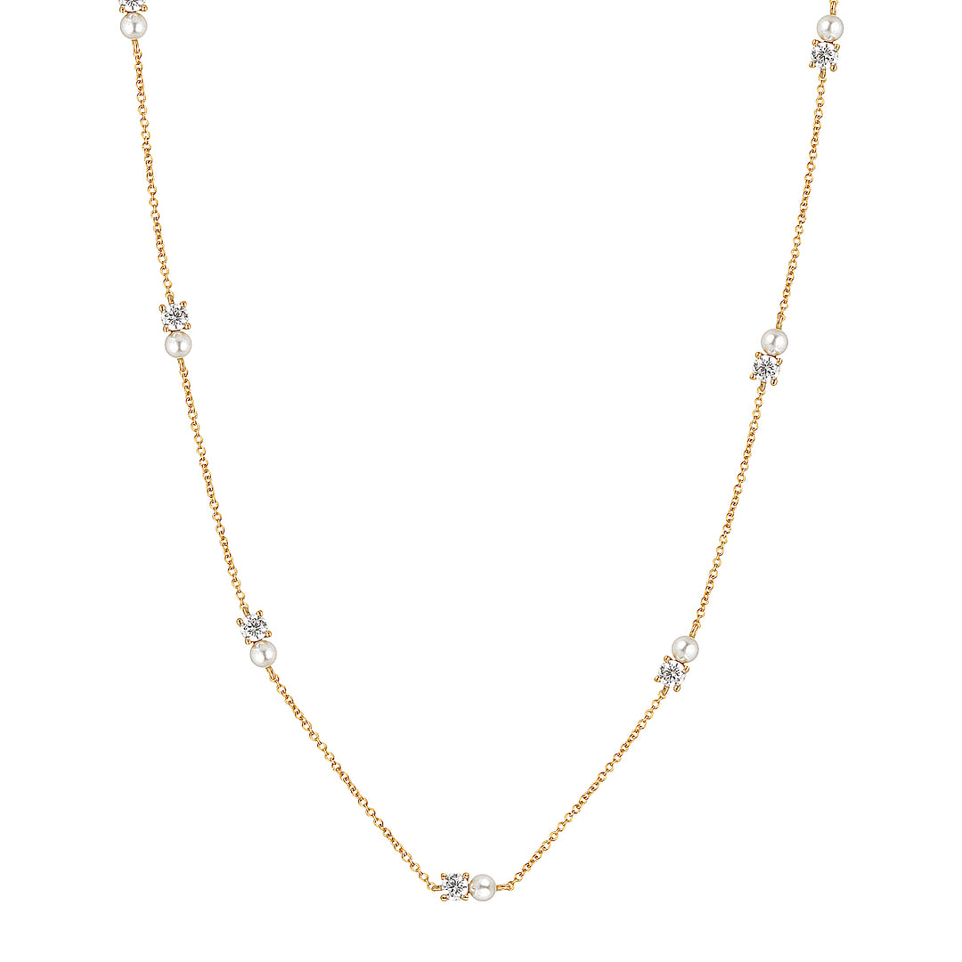 Georgini - Noel Nights Snow Drop Necklace - Gold Plated