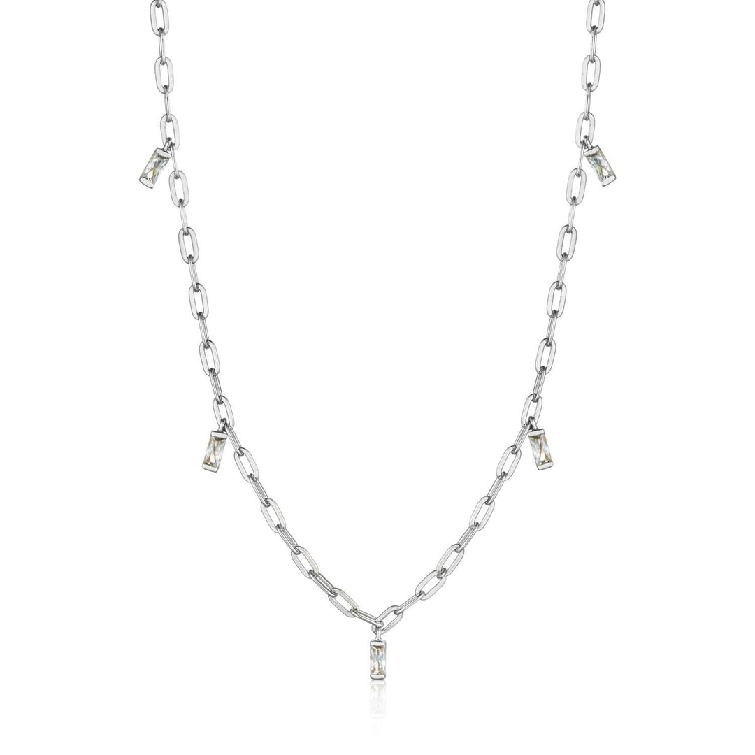 Ania Haie - Silver Glow Drop Necklace