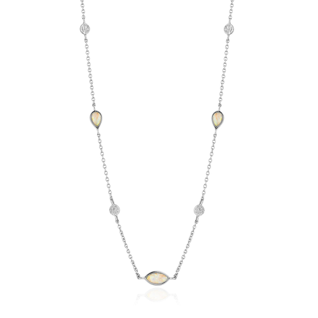 Ania Haie - Opal Colour Silver Necklace