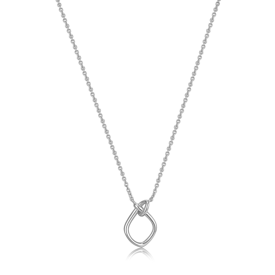Ania Haie - Silver Knot Pendant Necklace
