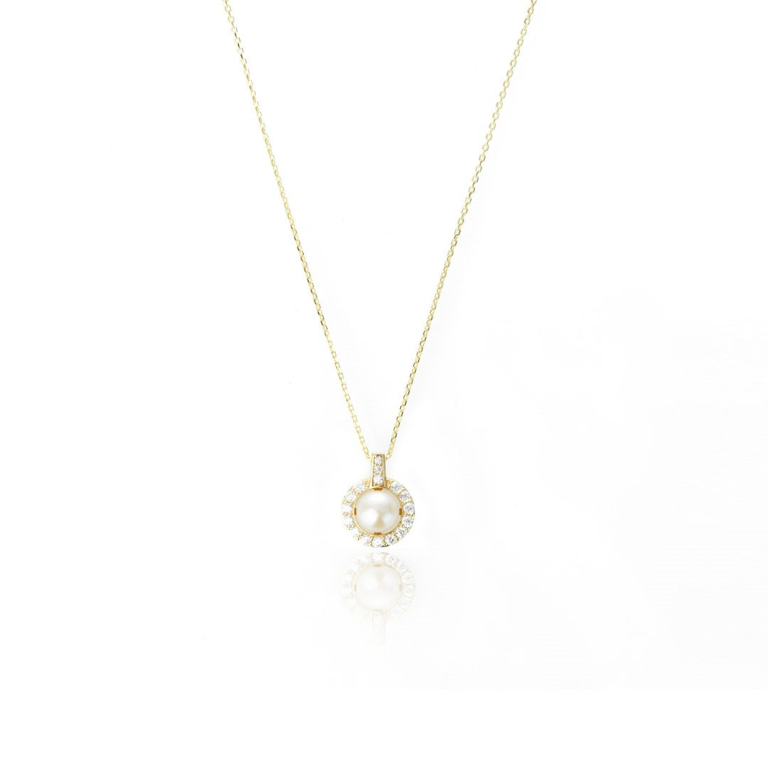 Georgini - Oceans Tasman Freshwater Pearl Necklace - Gold Plated