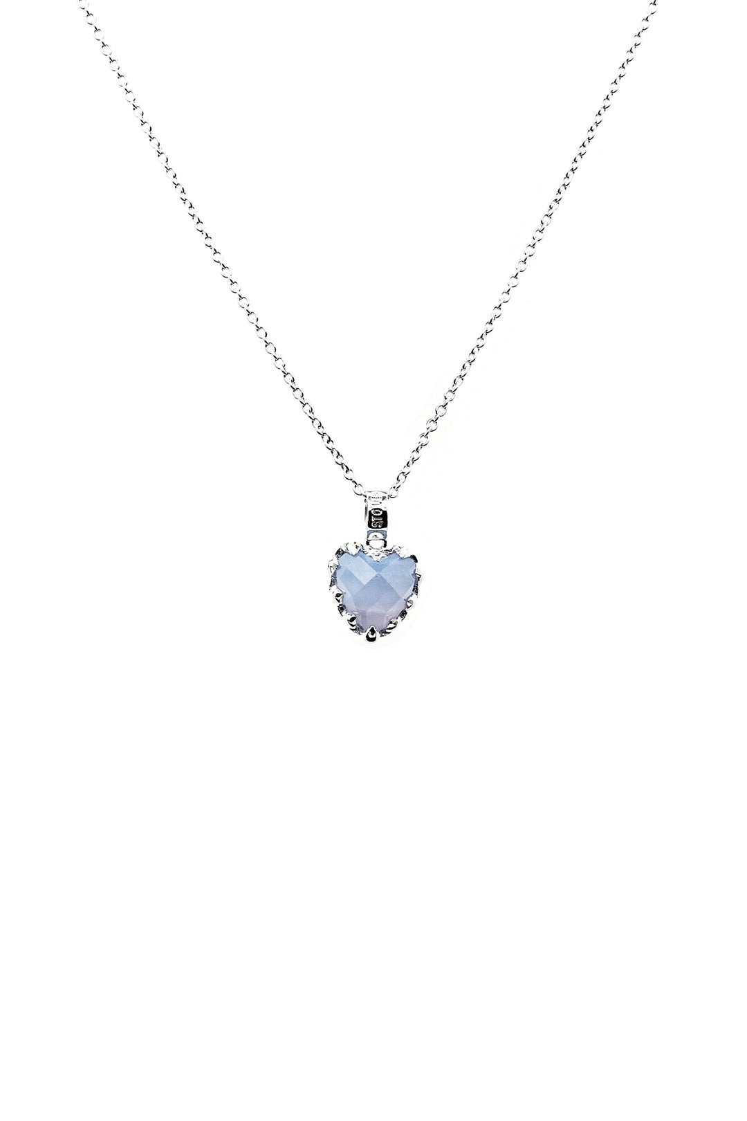 Stolen Girlfriends Club - Love Claw Necklace - Stg Silver & Blue Lace Agate