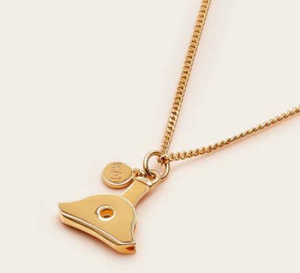 High Country Dainty Whistle Necklace - Gold Plated