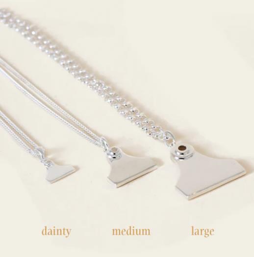 Whistle & Pop - Cattle Tag Necklace - Medium