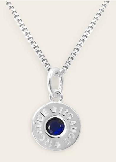 Whistle & Pop - Heritage 12 Gauge Necklace - Blue