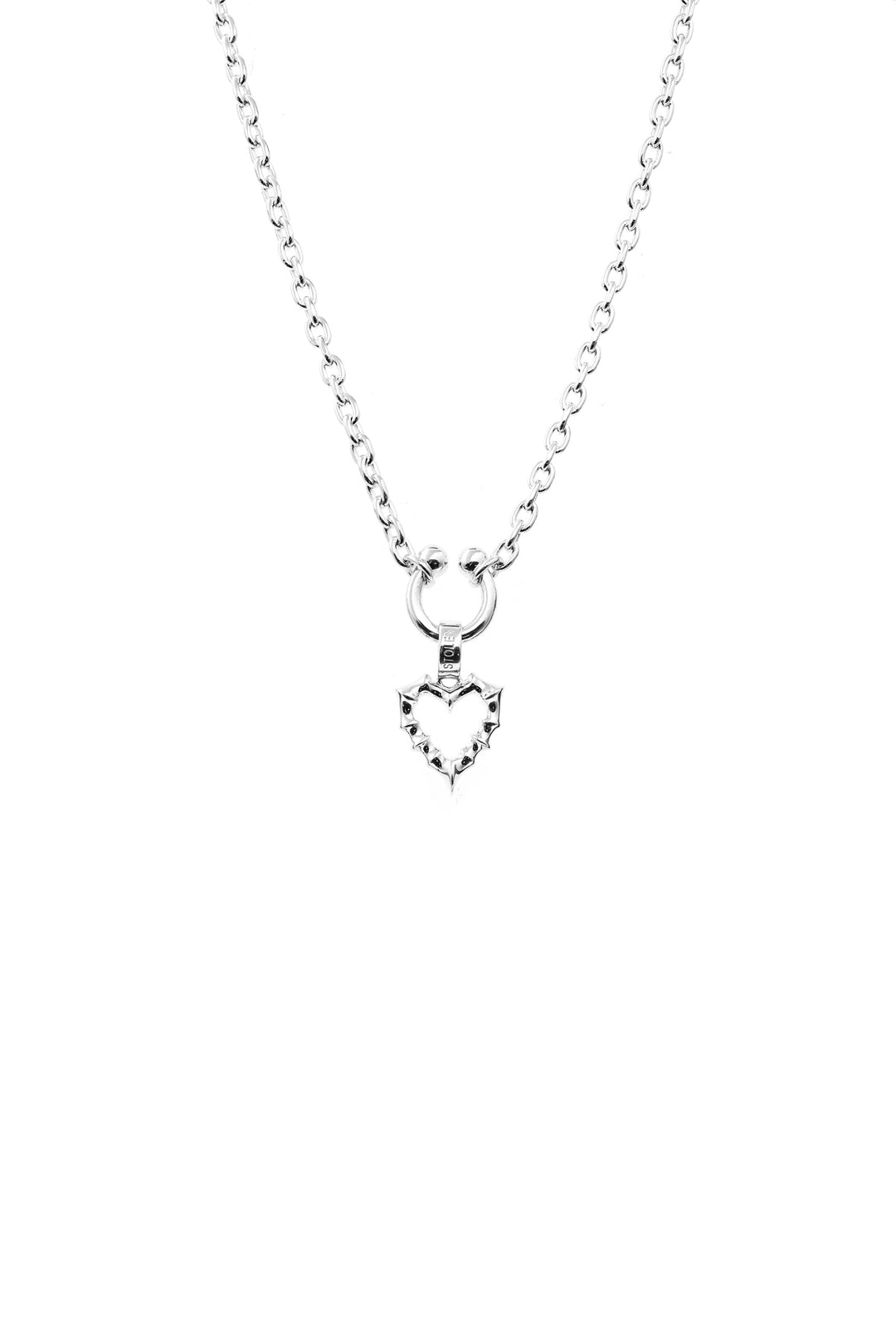 Stolen Girlfriends Club - Punk Jagged Heart Necklace