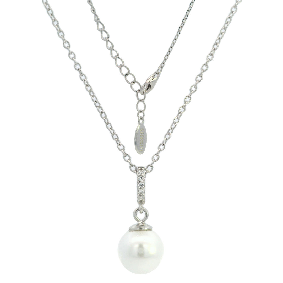 Georgini - Adagio Effortless Glow Pearl Pendant - Silver