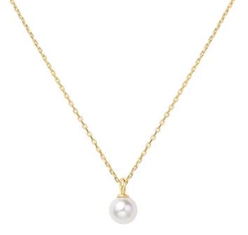 Ania Haie - Gold Plated Pearl Drop Pendant Necklace