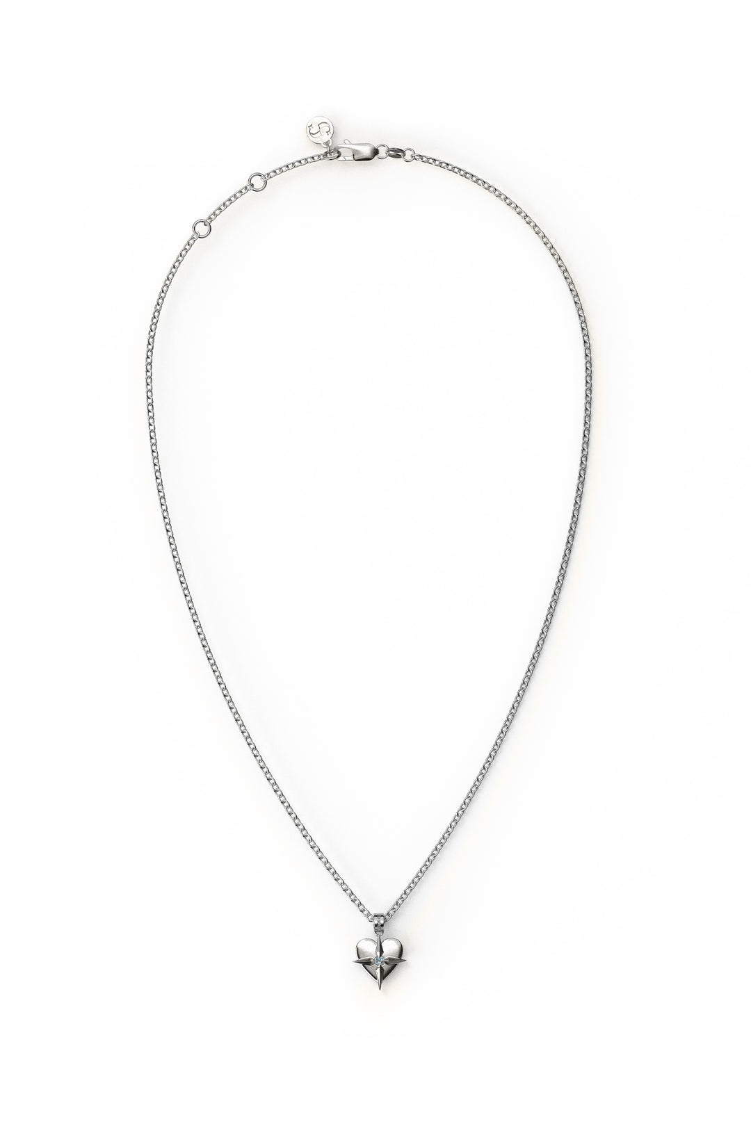 Stolen Girlfriends Club - Birthstone Heart Necklace - March