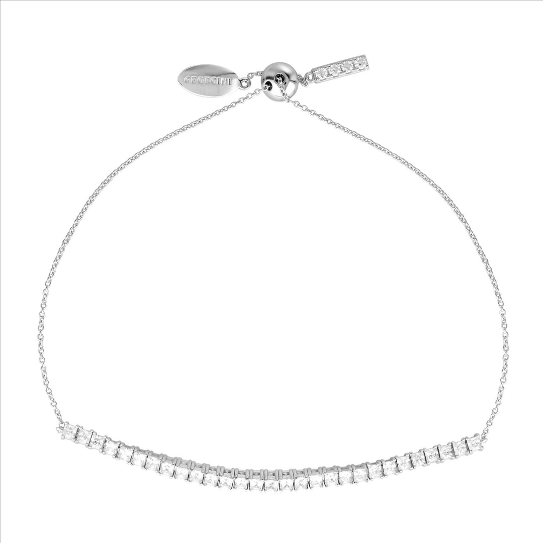 Georgini - Iconic Bridal Vera 2mm Bracelet - Silver