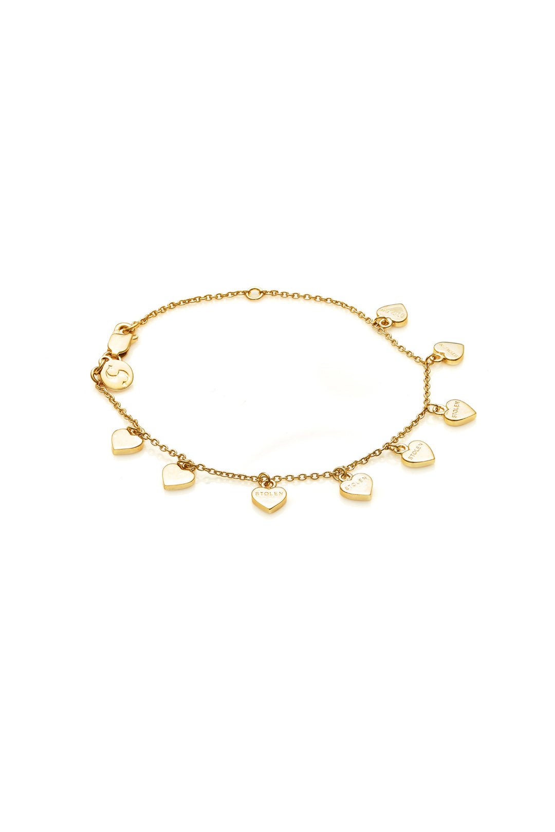 Stolen Girlfriends Club - Heart Bracelet - Gold Plated