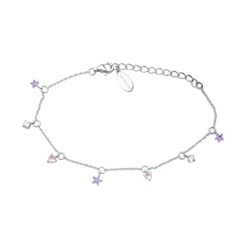 Georgini - A Christmas Journey Clara Mixed Bracelet - Silver
