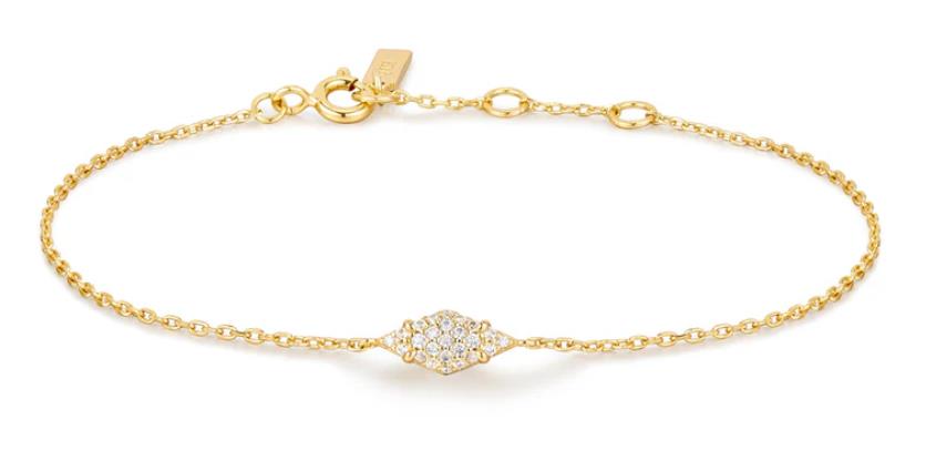 Ania Haie - Gold Plated Pave Sparkle Bracelet