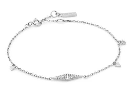 Ania Haie - Silver Geometric Chain Bracelet
