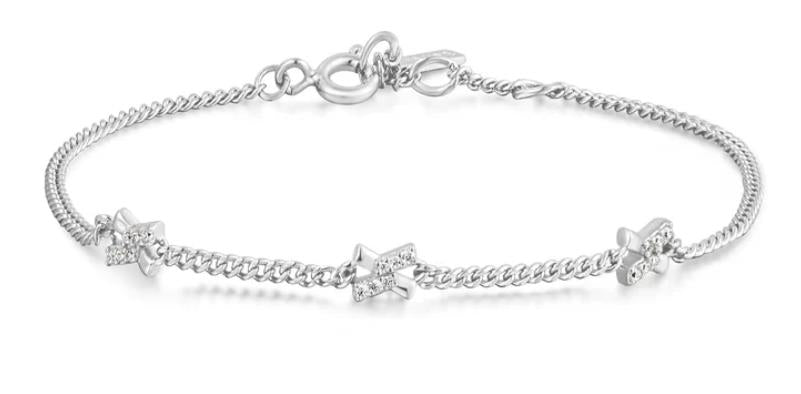 Ania Haie - Silver Cross Station Bracelet