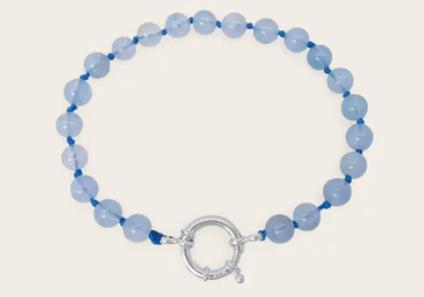 Whistle & Pop - Heritage Bella Beads Bracelet - Blue Stream