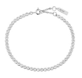 Ania Haie - Silver Row Bezel Set Bracelet