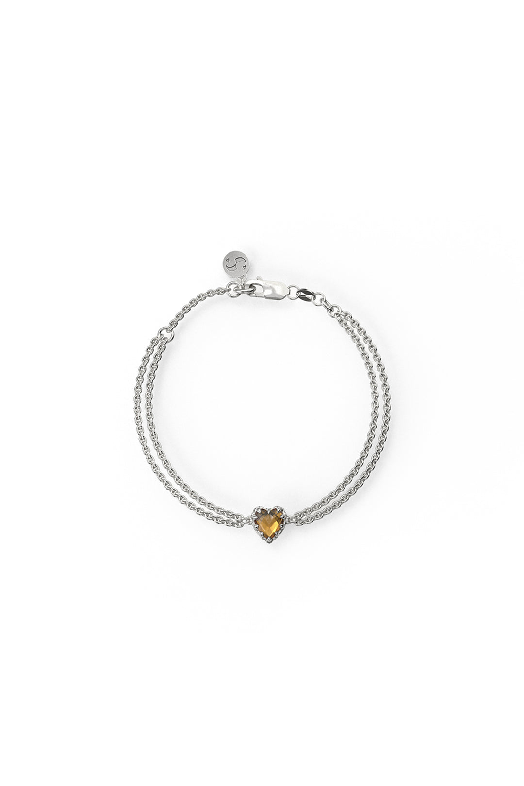 Stolen Girlfriends Club - Love Claw Bracelet - Stg Silver/Citrine