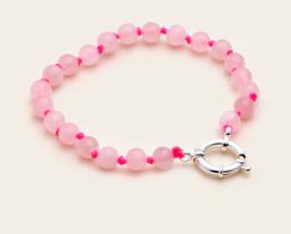 Whistle & Pop - Heritage Bella Beads Bracelet - Pink Skies