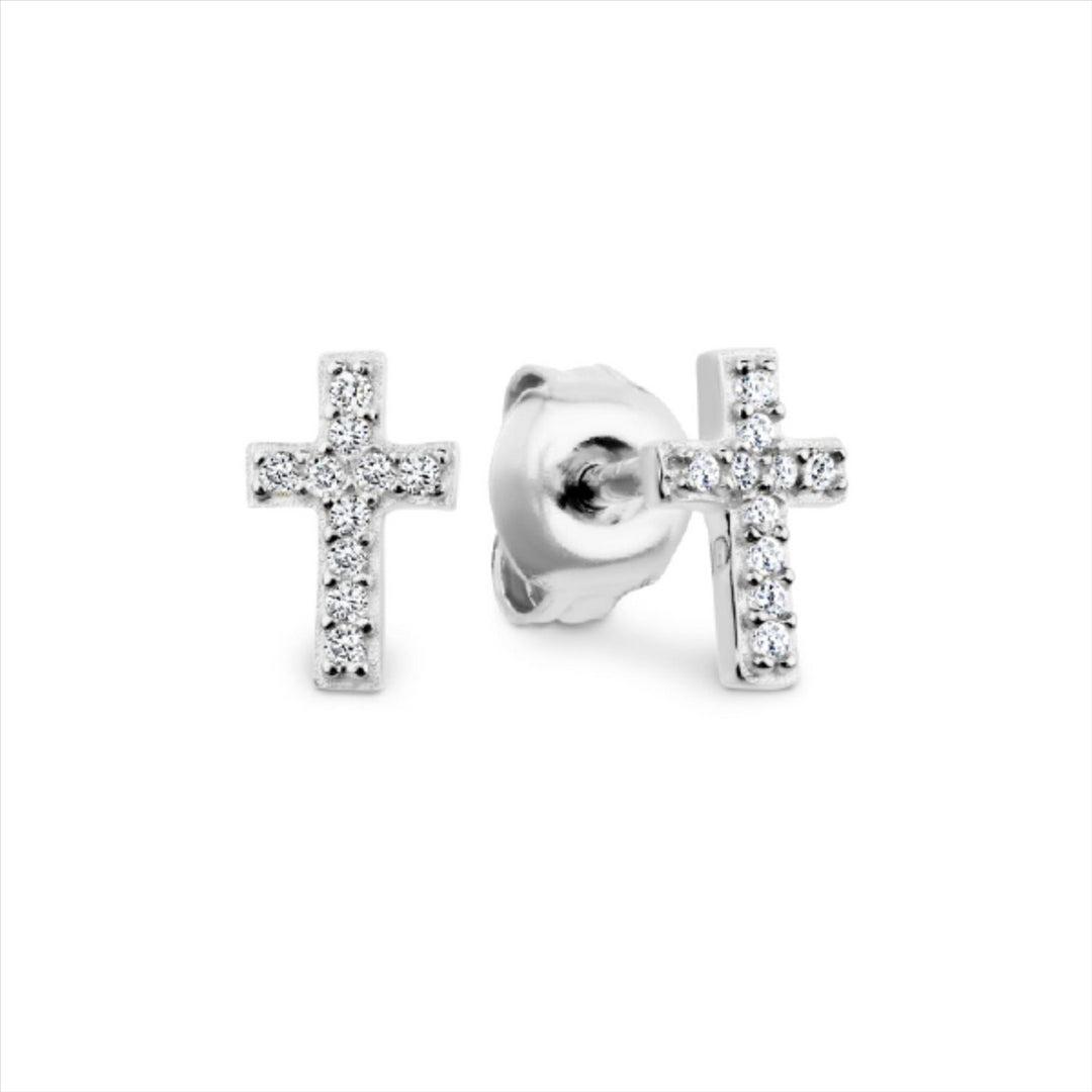 Georgini - Baby Cross Earrings