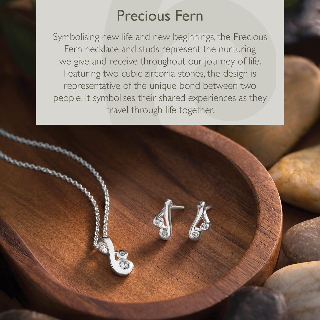 Evolve - Precious Fern Studs - (Nuture)