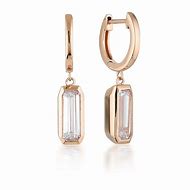 Georgini - Emilio Drop Earrings - Rose Gold Plated