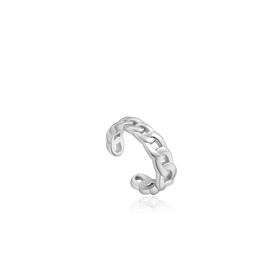 Ania Haie - Silver Curb Chain Ear Cuff