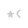 Georgini - Spring Sorbet Neapolitan Nights Earrings - Silver