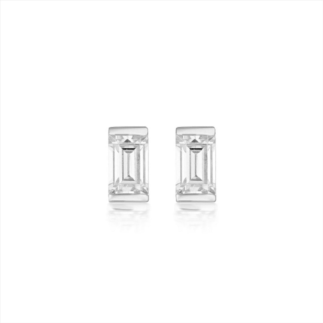 Georgini - Mosaic Baguette Studs - Silver