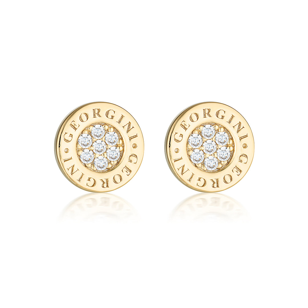 Georgini - Reflection Signature Studs - Gold Plated