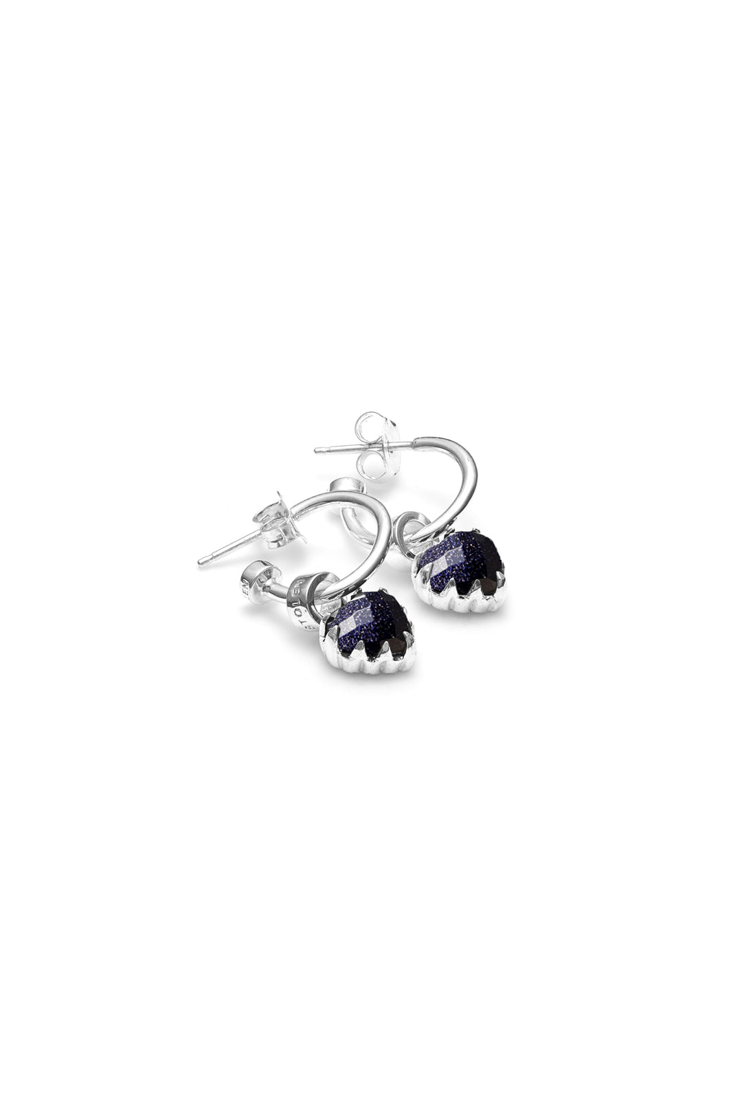 Stolen Girlfriends Club - Love Anchor Earrings - Stg Silver/Sand Stone