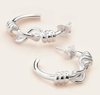 Whistle & Pop - Trailblazer Elegant Eight Hoops - Stg Silver